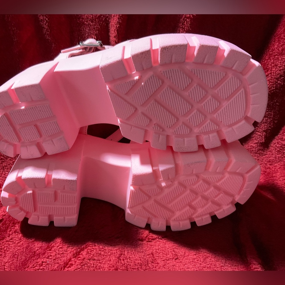 MADDEN GIRL GALEXIA PINK Platform Sandals NEW sz6 - Picture 6 of 6